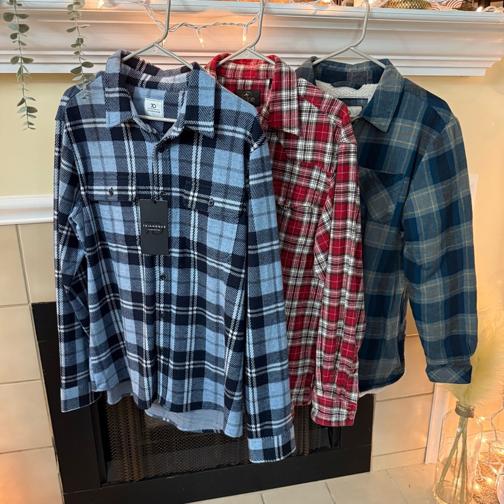 Men’s Flannel Bundle - image 1